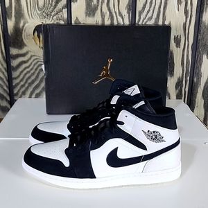 Men’s Air Jordan 1 Mid SE Diamond Shorts Mens Size 13 Shoes DH6933-100 DS
